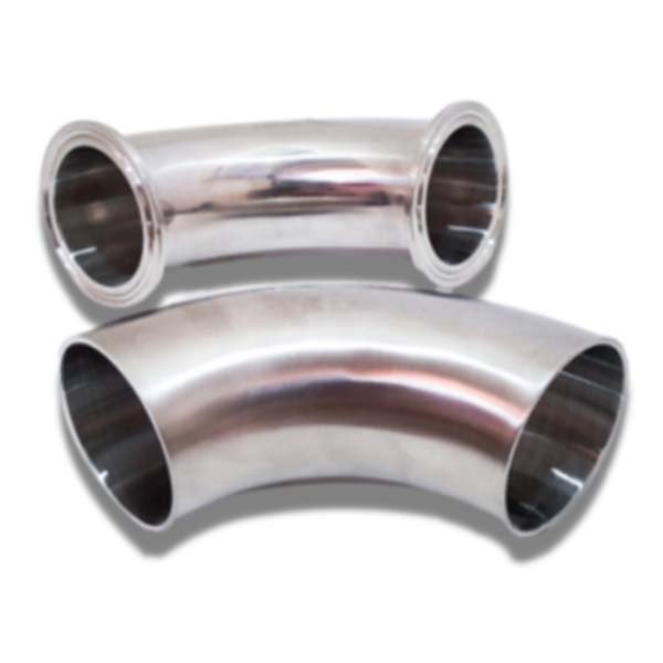 codos sanitarios clamp