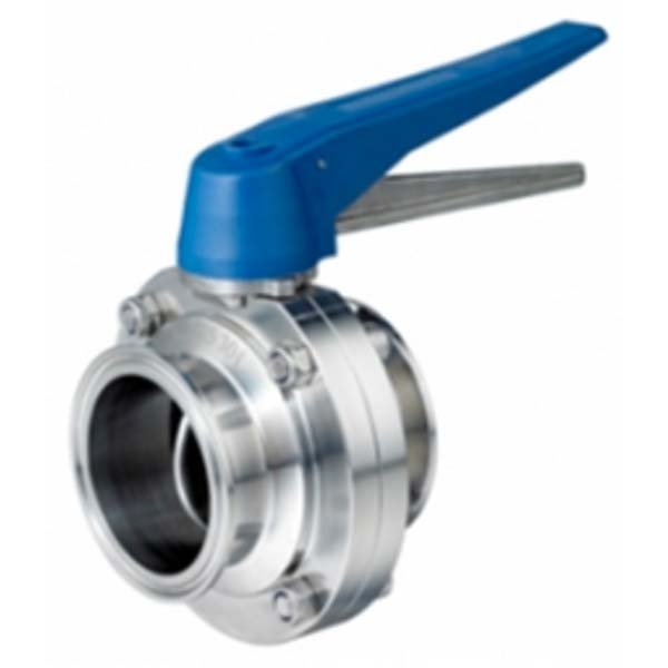 valvula mariposa clamp multiposicion